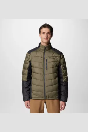 Columbia Labyrinth Loop II isolierte Jacke für Männer - Stone Green Shark Größe XL