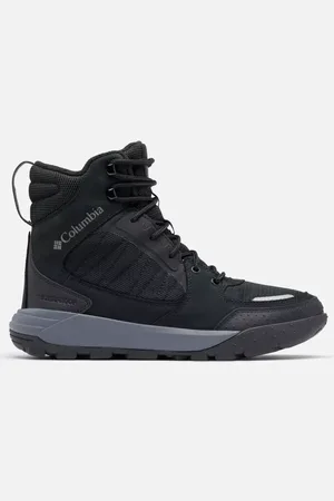 Columbia Portlander Omni-Heat Infinity wasserdichte Winterstiefel für Männer - Schwarz Grau Größe 43.5 EU