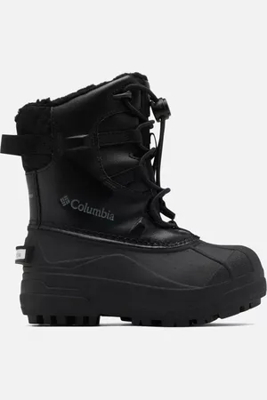 Columbia Bugaboot Celsius II Schneestiefel für Kinder - Schwarz Graphite Größe 27 EU