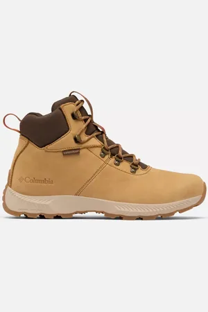 Columbia Landroamer Explorer wasserdichte Nubuck-Stiefel für Männer - Curry Rot Größe 40 EU