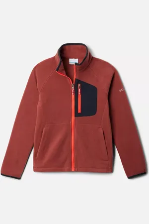 Columbia Fast Trek IV Fleece Jacke für Jugendliche - Spice Schwarz Größe L (14-16 jahre)