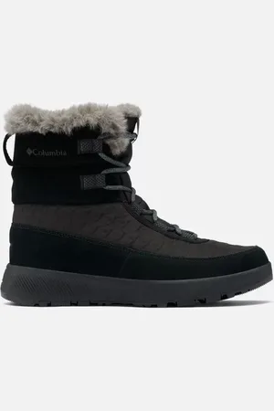 Columbia Slopeside Peak II Luxe wasserdichte Schneestiefel für Frauen - Schwarz Graphite Größe 41 EU