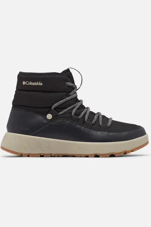 Columbia Slopeside Village II Omni-Heat Mid Winterstiefel für Frauen - Schwarz Silver Sage Größe 36.5 EU