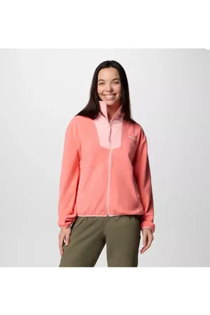 Columbia Sequoia Grove Fleece-Jacke für Frauen - Alpenglow Pink Sand Größe M