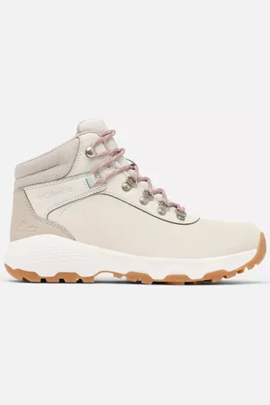 Columbia Newton Wander wasserdichte Trekkingstiefel für Frauen - Cloud Grau Grün Größe 41 EU