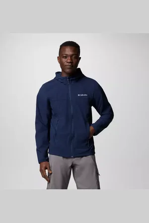 Columbia Heather Canyon II Softshell Wanderjacke mit Kapuze für Männer - Größe M
