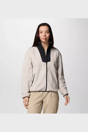 Columbia Sequoia Grove Fleece-Jacke für Frauen - Dark Stone Schwarz Größe L