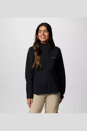 Columbia Heather Canyon II Softshell Wanderjacke mit Kapuze für Frauen - Größe XS