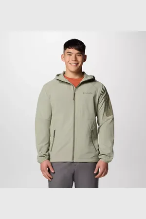 Columbia Tall Heights II Softshell Wanderjacke mit Kapuze für Männer - Größe S