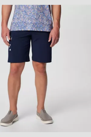 Columbia Terminal Tackle II Shorts für Männer - Blau Weiß Größe 46 DE
