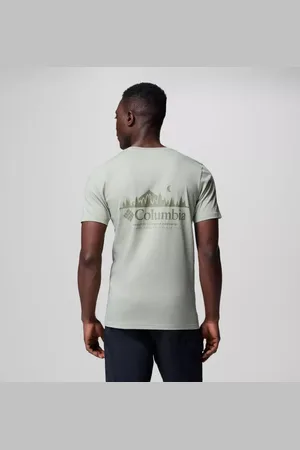 Columbia Rapid Ridge II Organic Cotton T-Shirt für Männer - Safari Heavenly Horizons Größe XS