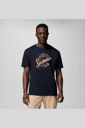Columbia Rapid Ridge T-Shirt mit Print für Herren - Schwarz C Sportswear Explorer Größe S