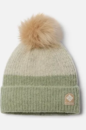 Columbia Unisex Winter Blur Bommel-Beanie - Safari Chalk Größe O/S