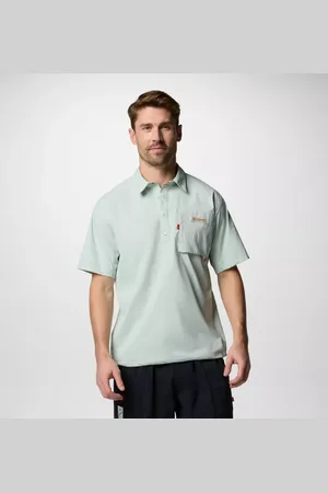 Columbia Cove Beach Kurzarm-Hemd aus Gewebe für Unisex - Größe XL