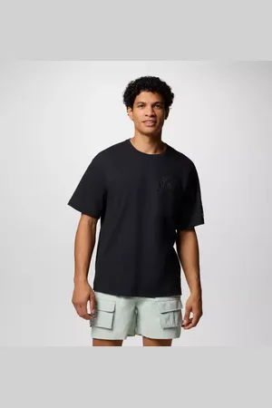 Columbia Wallowa Graphic T-Shirt für Unisex - Schwarz Seashells Größe L