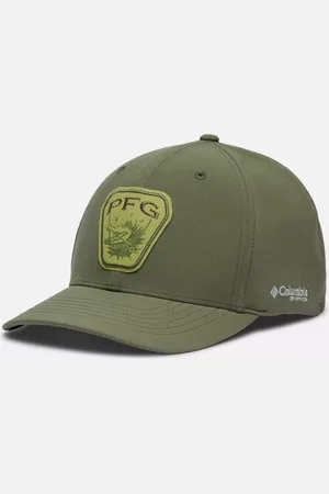 Columbia PFG Uncharted Baseball Cap für Unisex - Cypress Dark Stone PFG Gear Gator Größe S/M