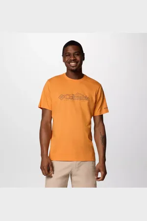 Columbia CSC Seasonal Logo T-Shirt für Männer - Koi Branded Peaks Größe L