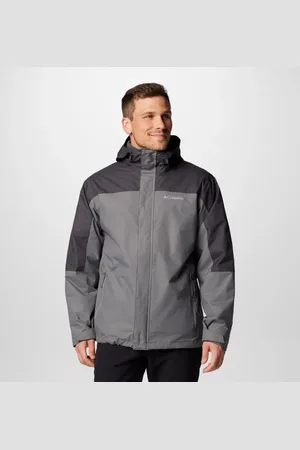 Columbia Tunnel Falls II 3-in-1 wasserdichte Jacke für Männer - Grau Shark Größe XXL