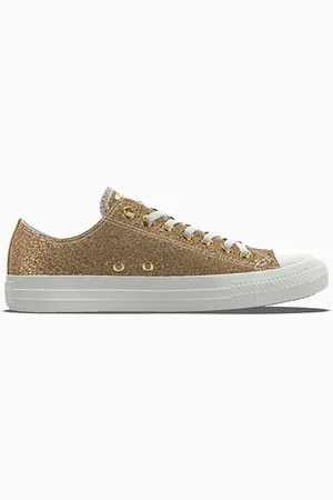 Converse Custom Chuck Taylor All Star Premium Wedding By You Gold