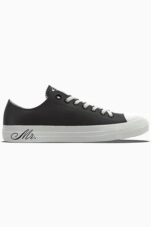 Converse Custom Chuck Taylor All Star Premium Wedding By You Black