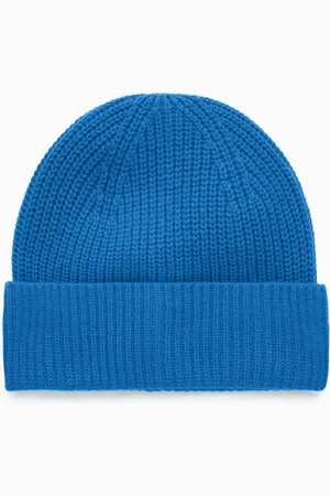 COS Gerippte Beanie Aus Woll-Kaschmir-Mix