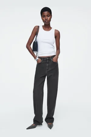 COS Spitze Kitten-Heels Aus Denim Mit Slingback-Riemen