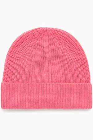 COS Gerippte Beanie Aus Woll-Kaschmir-Mix