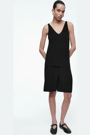 COS Bermudashorts Aus Rippstrick