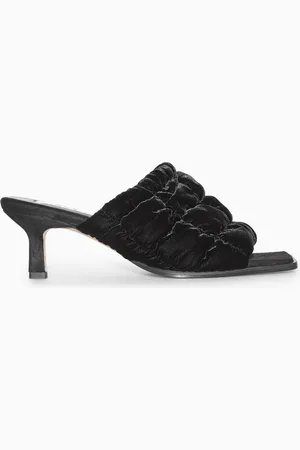 COS Gesteppte Mules Aus Samt
