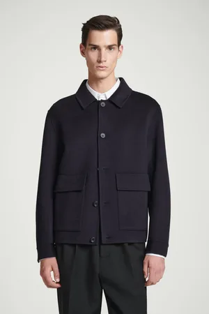 COS Wolljacke Aus Doubleface-Material