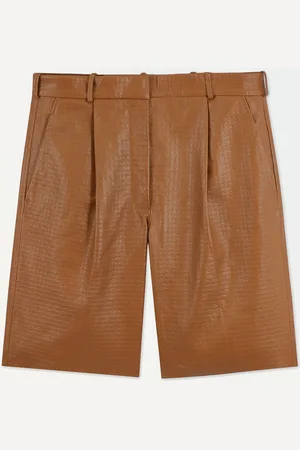 COS Die Bermudashorts Aus Geprägtem Leder