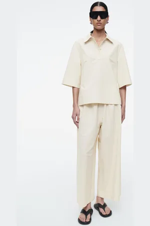COS Baumwoll-Culottes Mit Elastischem Bund