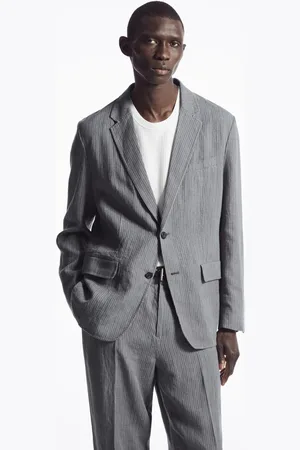 COS Unstrukturierter Blazer Aus Leinen