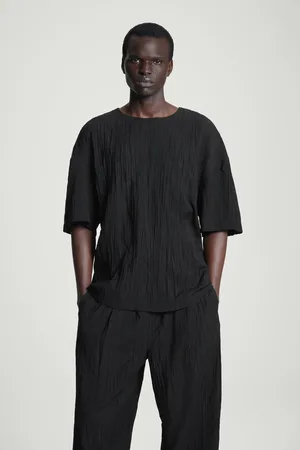 COS Oversized-T-Shirt In Knitteroptik