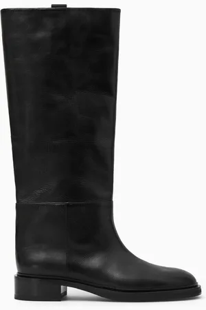 COS Reitstiefel Aus Leder