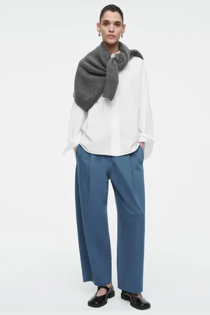 COS Chinohose Mit Falten Und Barrel-Bein