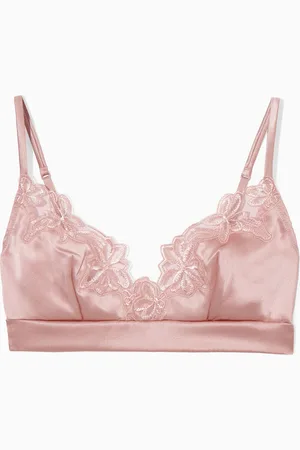 COS Triangel-Bh Aus Seidensatin