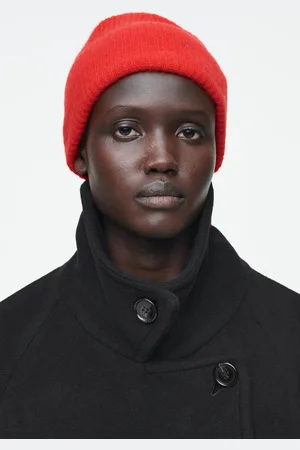 COS Gerippte Beanie Aus Woll-Kaschmir-Mix