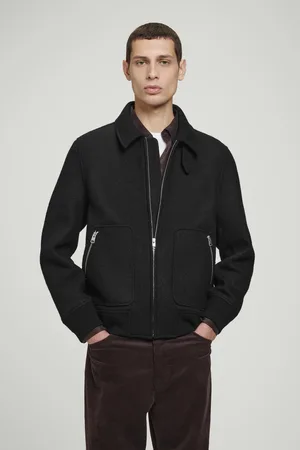 COS Pilotenjacke Aus Gekochter Merinowolle