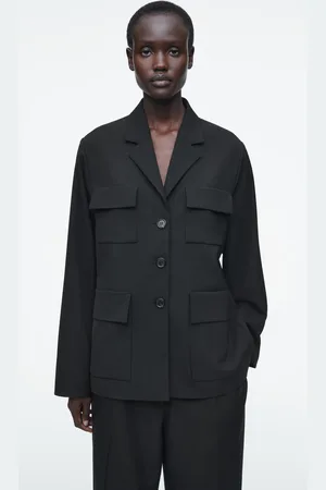 COS Lockerer Einreihiger Utility-Blazer