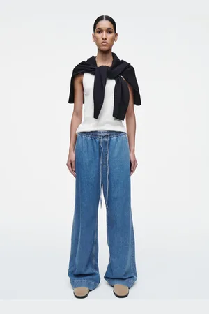 COS Fliessende Hose Aus Denim Mit Weitem Bein