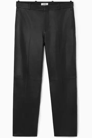 COS Elegante Lederhose Mit Geradem Bein