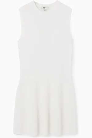 COS Minikleid Aus Rippstrick Mit Tiefer Taille