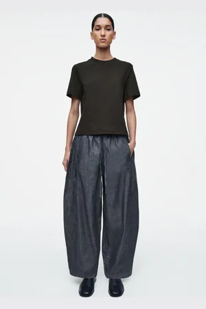 COS Hose Aus Denim Mit Kordelzugbund Und Barrel-Bein