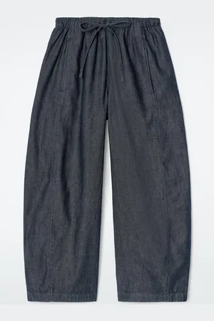 COS Hose Aus Denim Mit Kordelzugbund Und Barrel-Bein