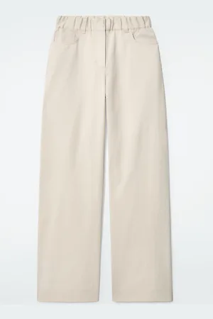 COS Baumwollhose Mit Weitem Bein