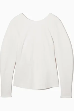 COS Langarmshirt Mit Bindedetail Hinten
