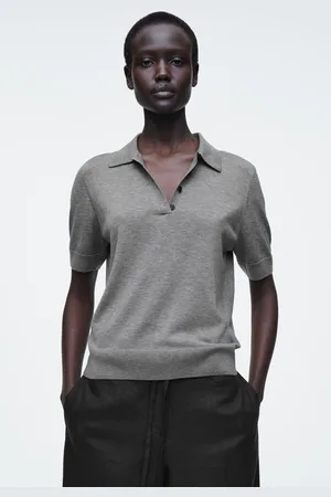 COS Poloshirt Aus Merinowoll-Mix