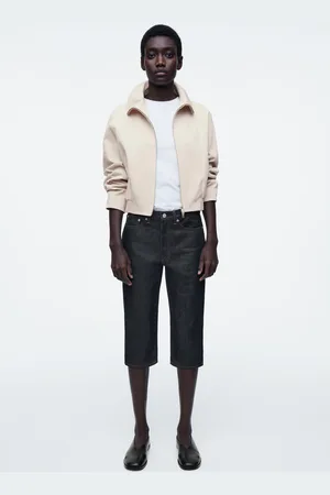 COS Lange Jeansshorts