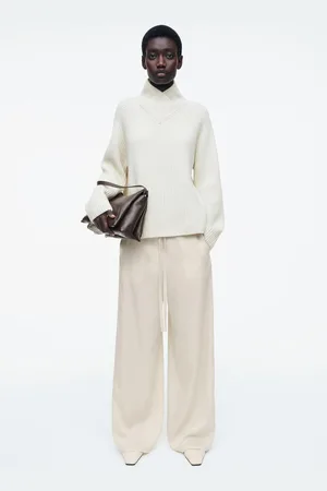 COS Hose Mit Weitem Bein Und Bindedetail